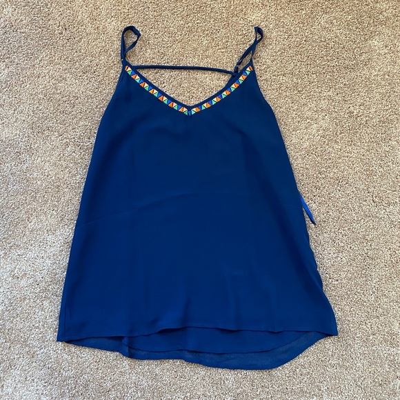 Naked Zebra Tops - NWT Naked Zabra Tank